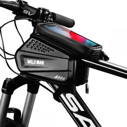 BAG & MOUNT WILDMAN HARDPOUCH FOR BIKE ”XXL” BLACK