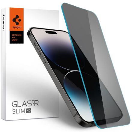 GLASS PROTECTOR SPIGEN TR SLIM FOR APPLE IPHONE 14 PRO MAX PRIVACY