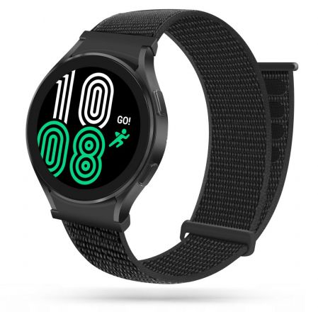 STRAP TECH-PROTECT NYLON FOR SAMSUNG GALAXY WATCH4 /5/ 5 PRO (40-46 MM) BLACK 