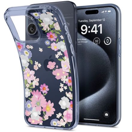 BACK COVER CASE SPIGEN LIQUID CRYSTAL FOR APPLE IPHONE 15 PRO BLOSSOM