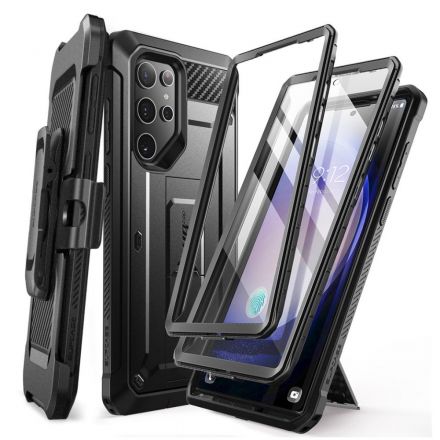 FULL BODY CASE SUPCASE UNICORN BEETLE PRO 2-SET FOR SAMSUNG GALAXY S24 ULTRA BLACK