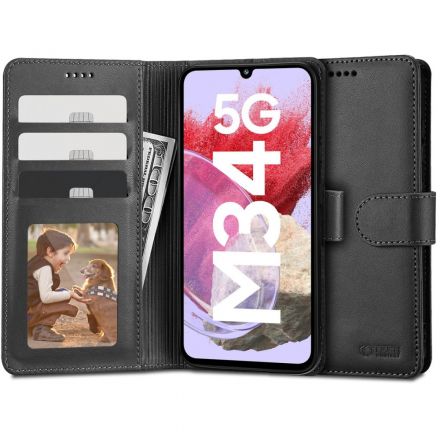 BOOK COVER CASE TECH-PROTECT FOR SAMSUNG GALAXY M34 5G BLACK