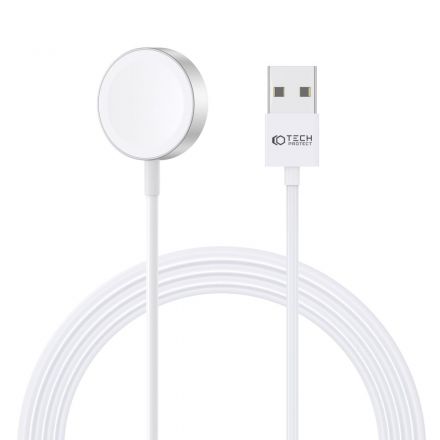 CABLE TECH-PROTECT ULTRABOOST MAGNETIC CHARGING CABLE 120CM FOR APPLE WATCH WHITE