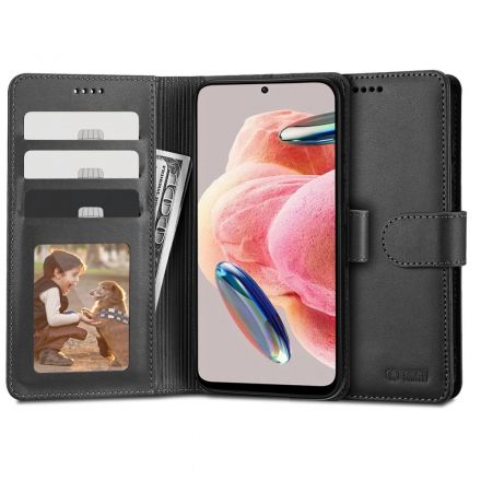 BOOK COVER CASE TECH-PROTECT FOR XIAOMI REDMI NOTE 12 4G / LTE BLACK