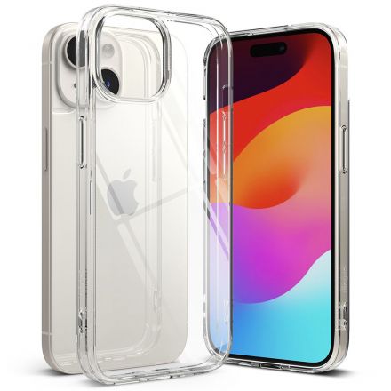 BACK COVER CASE RINGKE FUSION FOR APPLE IPHONE 15 PLUS CLEAR