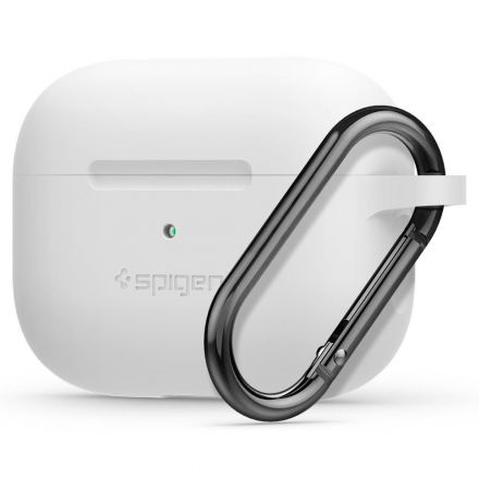 CASE SPIGEN SILICONE FIT FOR APPLE AIRPODS PRO 1 WHITE