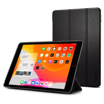 BOOK COVER CASE SPIGEN SMART FOLD FOR APPLE IPAD 10.2 2019 / 2020 / 2021 BLACK