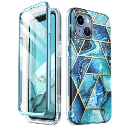 CASE FULL BODY SUPCASE COSMO FOR APPLE IPHONE 14 PLUS OCEAN BLUE