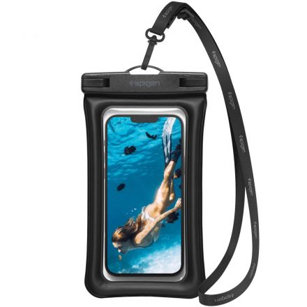 CASE WATERPROOF FLOAT CASE SPIGEN A610 FOR SMARTPHONE UNIVERSAL BLACK