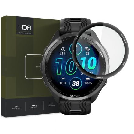 GLASS PROTECTOR HOFI HYBRID PRO+ GARMIN FORERUNNER 965 WATCH BLACK