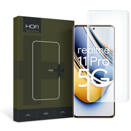 GLASS PROTECTOR HOFI UV PRO+ FOR REALME 11 PRO 5G / 11 PRO+ PLUS 5G CLEAR