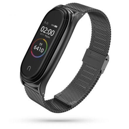 STRAP TECH-PROTECT MILANESEBAND FOR XIAOMI SMART BAND 5 / 6 / 6 NFC BLACK