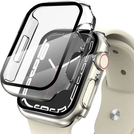 CASE TECH-PROTECT DEFENSE360 FOR APPLE WATCH 7 / 8 (41 MM) CLEAR