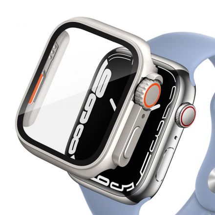 CASE TECH-PROTECT DEFENSE360 FOR APPLE WATCH 7 / 8 (45 MM) TITANIUM/ORANGE