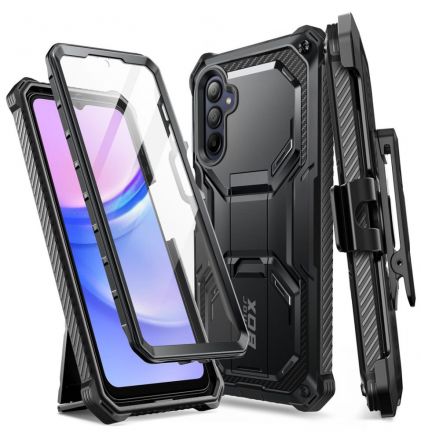 FULL BODY CASE SUPCASE IBLSN ARMORBOX GALAXY A15 4G / 5G BLACK