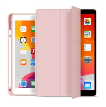 iPad BOOK COVER CASE TECH-PROTECT SC PEN FOR 10.2" 2019-2021 PINK