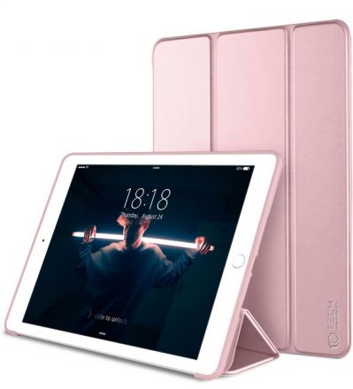 BOOK CASE COVER TECH-PROTECT SMART FOR IPAD 9.7 2017/2018 ROSE GOLD