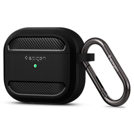 CASE SPIGEN RUGGED ARMOR FOR APPLE AIRPODS 3 MATTE BLACK