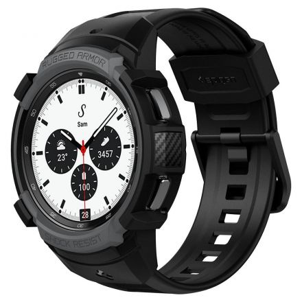 CASE SPIGEN RUGGED ARMOR ”PRO” FOR SAMSUNG GALAXY WATCH 4 CLASSIC 42MM CHARCOAL GREY