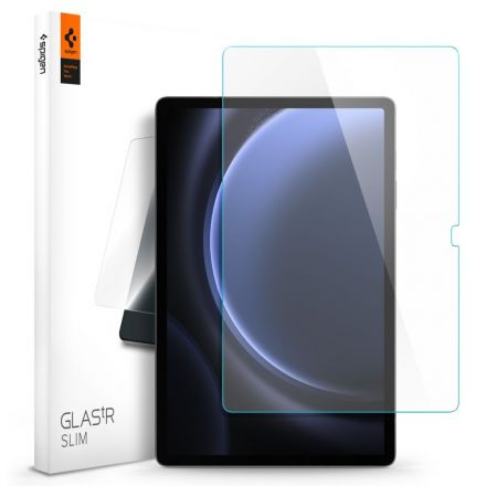 GLASS PROTECTOR SPIGEN  SLIM FOR SAMSUNG GALAXY TAB S9 FE+ PLUS 12.4 X610 / X616B CLEAR