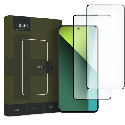 GLASS PROTECTOR HOFI GLASS PRO+ 2-PACK FOR XIAOMI REDMI NOTE 13 5G / 13 PRO 4G / 5G BLACK