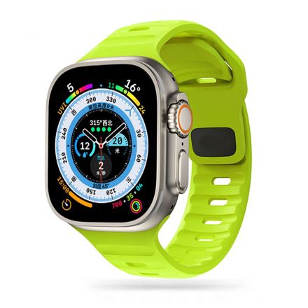 STRAP TECH-PROTECT ICONBAND LINE FOR APPLE WATCH 4-9/ SE / ULTRA (42-49 MM) LIME