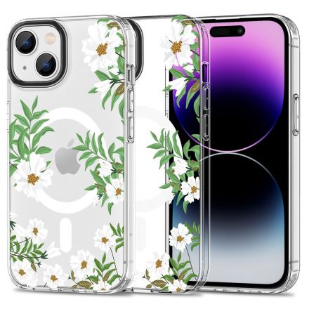 BACK COVER CASE TECH-PROTECT MAGMOOD MAGSAFE FOR APPLE IPHONE 15 SPRING DAISY