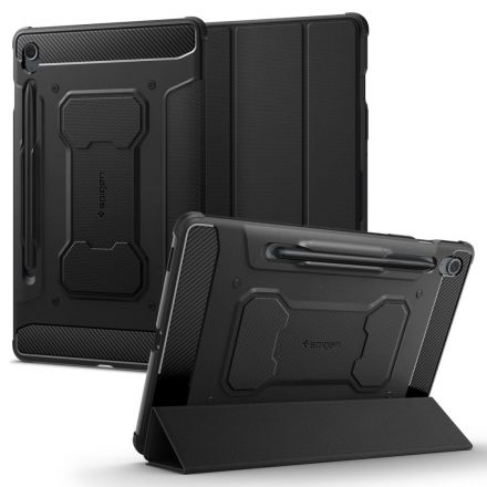 BACK COVER SPIGEN RUGGED ARMOR ”PRO” FOR GALAXY TAB S9 FE 10.9 X510 / X516B BLACK