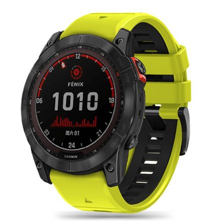 STRAP TECH-PROTECT ICONBAND PRO GARMIN FENIX 3/3HR/ 5X /5X PLUS /6X/6X PRO/7X LIME/BLACK