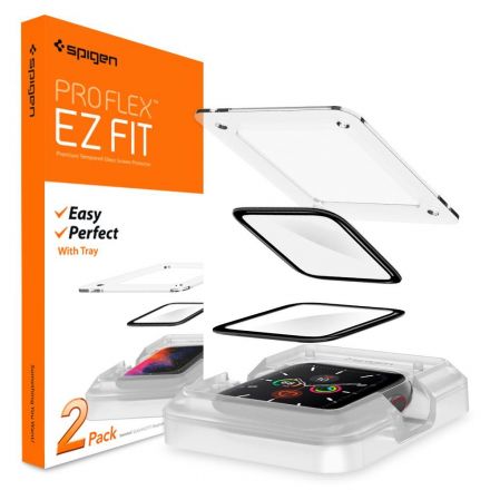 GLASS PROTECTOR SPIGEN PROFLEX ”EZ FIT” FOR APPLE WATCH 4/5/6/SE (44MM)