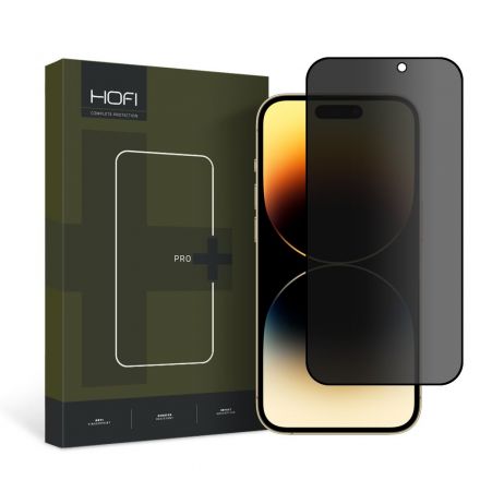 GLASS PROTECTOR HOFI ANTI SPY PRO+ FOR APPLE IPHONE 15 PRO PRIVACY