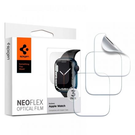 FILM PROTECTOR SPIGEN NEO FLEX 3-PACK FOR APPLE WATCH 4-8 / SE (44/45MM)