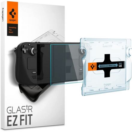 GLASS PROTECTOR SPIGEN ”EZ FIT” FOR STEAM DECK / OLED CLEAR