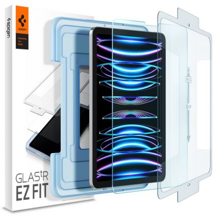 GLASS PROTECTOR SPIGEN TR ”EZ FIT” FOR APPLE IPAD AIR 4/5 & PRO 11 CLEAR