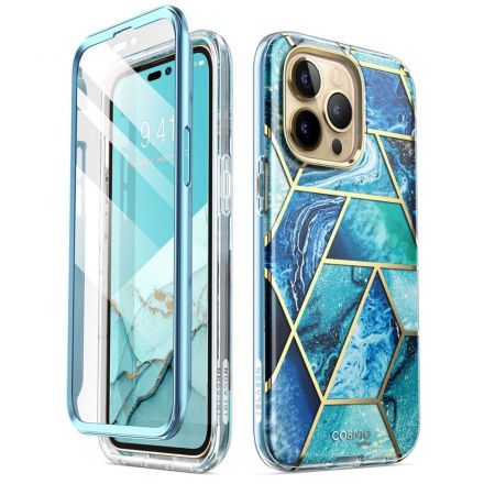 CASE FULL BODY SUPCASE COSMO FOR APPLE IPHONE 14 PRO MAX OCEAN BLUE
