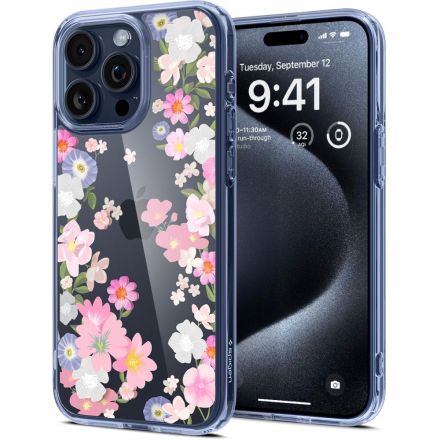 BACK COVER CASE SPIGEN ULTRA HYBRID FOR APPLE IPHONE 15 PRO BLOSSOM